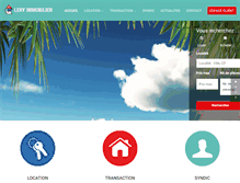 Tablet Screenshot of lery-immobilier.com